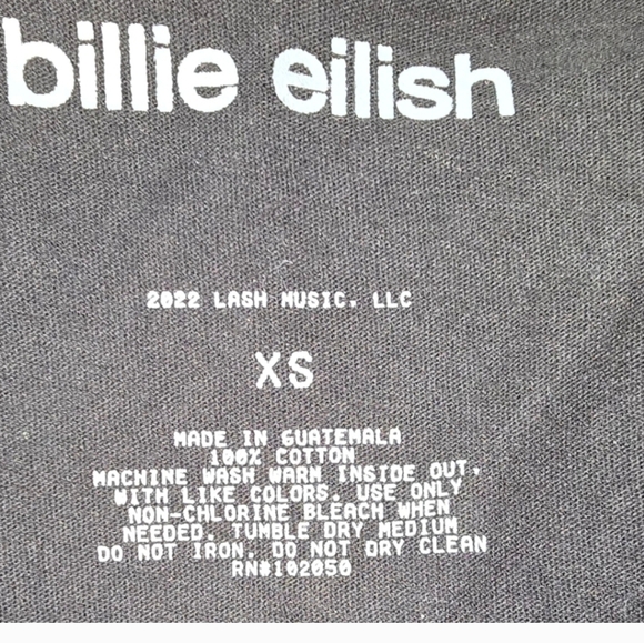 #3906 Black Graphic T-Shirt - Picture 6 of 6